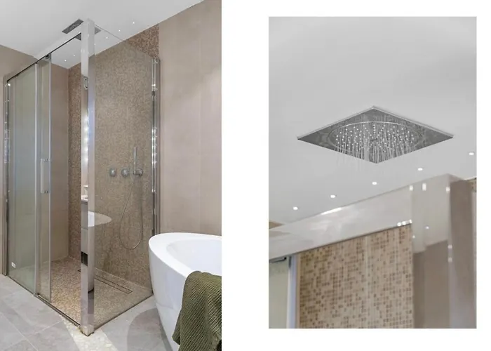 Moderne Sentral Med Fantastisk Utsikt Over Byen *